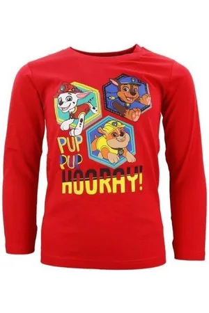 Paw Patrol Langarmshirt Chase Ruble Marshall Jungen Kinder Shirt - Verkäufer: Bienes Shop