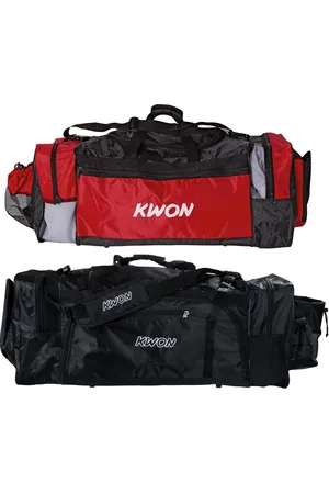 KWON Sporttasche Evolution rot 70 cm Taedo TKD Trainingstasche (Lieblingstasche, 2 Farben), Sehr viele praktische Fächer, geräumig, Nassfach - Verkäufer: BAY-Kampfsport