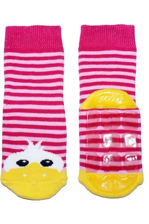 WERI SPEZIALS Strumpfhersteller GmbH ABS-Socken Kinder ABS-Socken für Mädchen und Jungs >>Kleine Ente<< aus Baumwolle mit Frottee - Verkäufer: Strumpf-Welt GbR