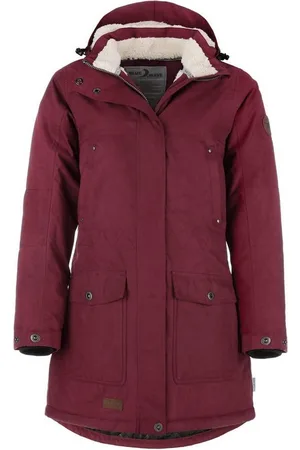 Blue Wave Parka Damen Funktionsparka Outdoor-Jacke Anke mit Fleece-Rücken und Kapuze - Verkäufer: tomBrook GmbH
