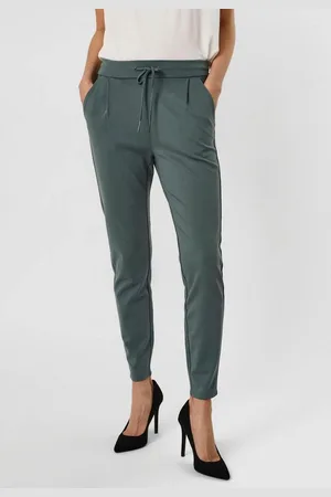 VERO MODA Jogger Pants VMEVA MR LOOSE STRING PANT GA NOOS hinten mit elastischem Bündchen