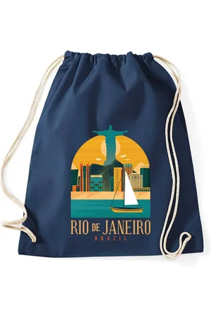 Youth Designz Turnbeutel Rio De Janeiro Brasilien Baumwoll Tasche, mit trendigem Motiv - Verkäufer: EmDa Trading GmbH