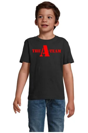 Blondie & Brownie T-Shirt Kinder Jungen & Mädchen A Team Logo Print Van Bus Murdock Hannibal in vielen Farben - Verkäufer: Hubihu