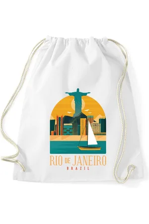Youth Designz Turnbeutel Rio De Janeiro Brasilien Baumwoll Tasche, mit trendigem Motiv - Verkäufer: EmDa Trading GmbH