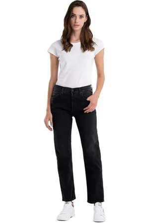 Replay Straight-Jeans MAIJKE STRAIGHT mit Stretch - Verkäufer: Jeans-direct
