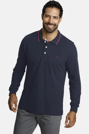Jan Vanderstorm Langarm-Poloshirt ELLIS in hochwertiger Pikee-Qualität - Verkäufer: VANDERSTORM VENTURES