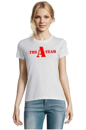 Blondie & Brownie T-Shirt Damen A Team Logo Print Van Bus Murdock Hannibal Serie - Verkäufer: Hubihu