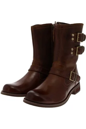 Harley davidson DORILEE Bikerboots Damen Leder Engineerstiefel - Verkäufer: Boots & Fashion