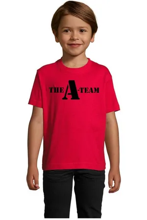 Blondie & Brownie T-Shirt Kinder Jungen & Mädchen A Team Logo Print Van Bus Murdock Hannibal in vielen Farben - Verkäufer: Hubihu