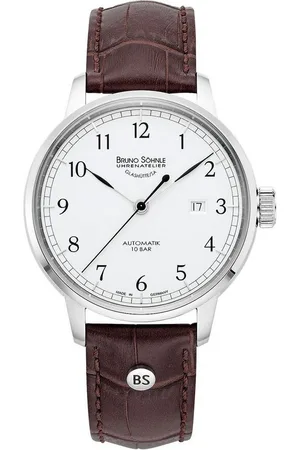 Bruno Söhnle Quarzuhr Automatik Hamburg Automatik Big 203 Herrenuhr 17-12203-221 - Verkäufer: Selva Technik GmbH