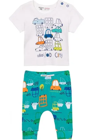 Minoti Shirt & Leggings Ein Set aus einem T-Shirt und Leggings (0-12m) - Verkäufer:
