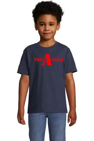 Blondie & Brownie T-Shirt Kinder Jungen & Mädchen A Team Logo Print Van Bus Murdock Hannibal in vielen Farben - Verkäufer: Hubihu