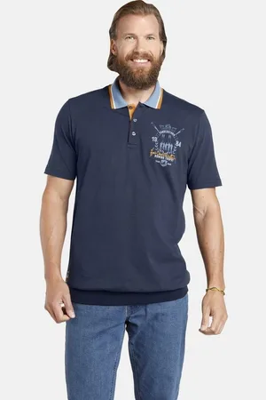 Jan Vanderstorm Poloshirt ORVAR +Fit Kollektion, Bauchschnitt - Verkäufer: VANDERSTORM VENTURES