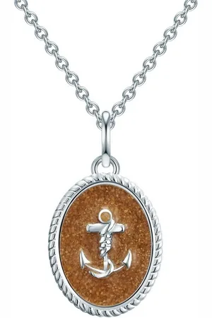Strandglück Silberkette Anker silber, aus Sterling Silber - Verkäufer: Juvalia