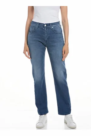 Replay Straight-Jeans MAIJKE STRAIGHT mit Stretch - Verkäufer: Jeans-direct