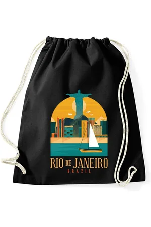 Youth Designz Turnbeutel Rio De Janeiro Brasilien Baumwoll Tasche, mit trendigem Motiv - Verkäufer: EmDa Trading GmbH