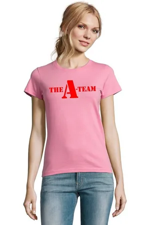 Blondie & Brownie T-Shirt Damen A Team Logo Print Van Bus Murdock Hannibal Serie - Verkäufer: Hubihu