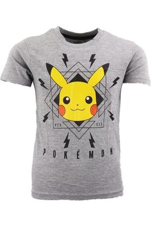 Pokemon T-Shirt Pokemon Pikachu Jungen Kinder Shirt Gr. 110 bis 152, Schwarz oder - Verkäufer: WS-Trend