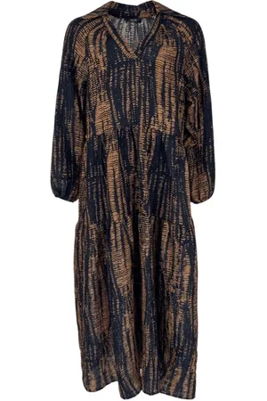 Black Colour Sommerkleid Batik Glitzer Boho Kleid, Longdress Lurex, Hippiekleid camel - Verkäufer: WAYSENS - with all your senses