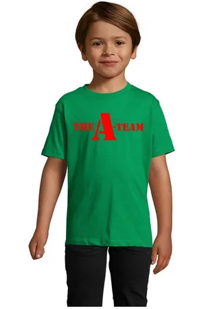 Blondie & Brownie T-Shirt Kinder Jungen & Mädchen A Team Logo Print Van Bus Murdock Hannibal in vielen Farben - Verkäufer: Hubihu