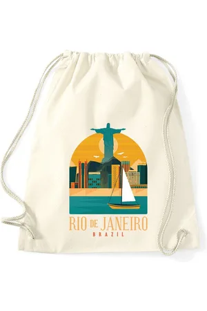 Youth Designz Turnbeutel Rio De Janeiro Brasilien Baumwoll Tasche, mit trendigem Motiv - Verkäufer: EmDa Trading GmbH