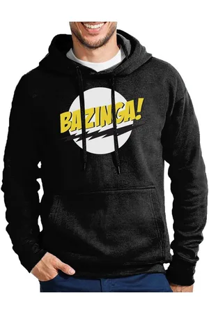 Blondie & Brownie T-Shirt Herren Bazinga Logo Sheldon Big Bang Theorie Mit Kapuze - Verkäufer: Hubihu