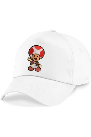 Blondie & Brownie Baseball Cap Kinder Toad Stick Patch Mario Toad Super Retro Konsole One Size - Verkäufer: Hubihu