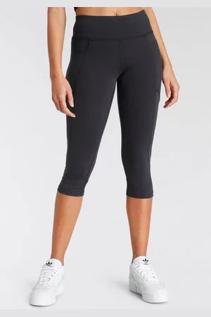 FAYN SPORTS 3/4-Leggings Train Slim Cropped mit atmungsaktiven Einsätzen