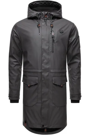 Stone Harbour Regenmantel Verdaan Wasserdichter Regenparka mit Fleece-Innenfutter