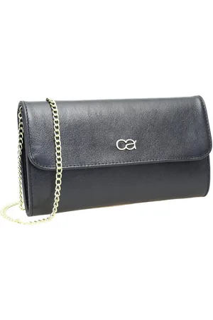 Alessandro Clutch Eleganz, aus Leder, mit separaten Fächern
