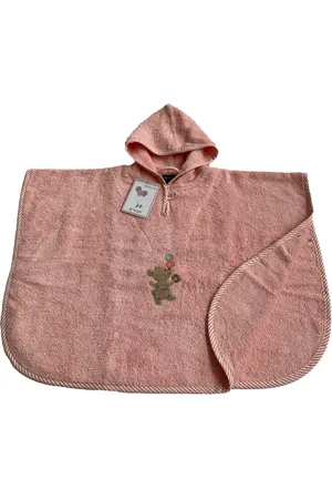 ROSS Badeponcho KIDSLINE, Kurzform, Frottier, 100 % Baumwolle