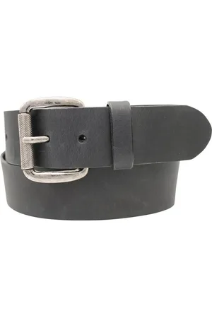 Anna Matoni Ledergürtel Rustikaler Look, Used-Optik