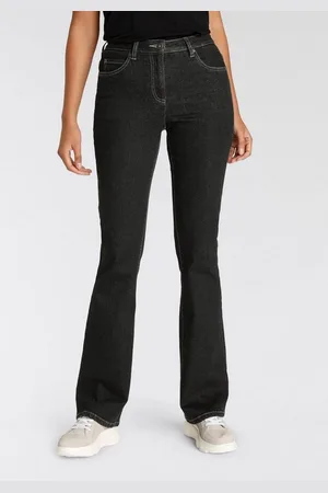 ARIZONA Bootcut-Jeans hohe Leibhöhe