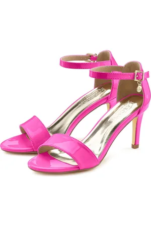 Lascana Sommerschuh High-Heel-Sandalette im zeitlosen Design, Riemchensandalette VEGAN