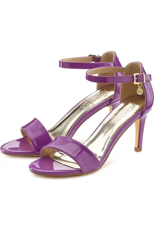 Lascana Sommerschuh High-Heel-Sandalette im zeitlosen Design, Riemchensandalette VEGAN