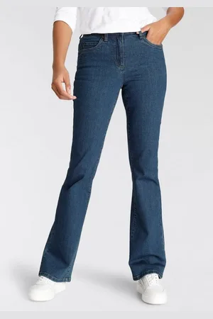 ARIZONA Bootcut-Jeans hohe Leibhöhe