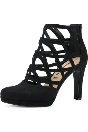 Tamaris Ankleboots, Stilettoabsatz, Abendmode, High Heel-Stiefelette mit Cut-Outs