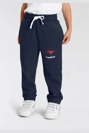 KangaROOS Sweathose Jogginghose mit Logo-Print Basic für kleine Jungen