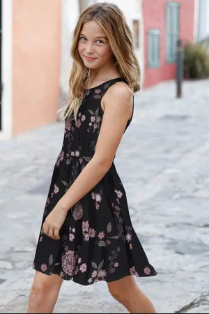 Kidsworld Jerseykleid festliche Anlässe, ärmelloses Kleid