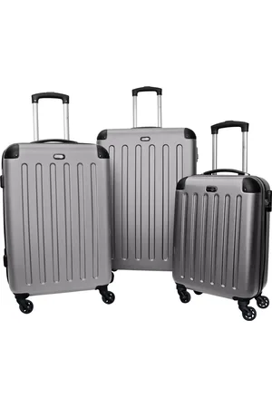 Travel Pal Trolleyset Austin, 4 Rollen, (3 tlg), Kofferset Reisegepäck Hartschalen-Trolley-Set mit Zahlenschloss