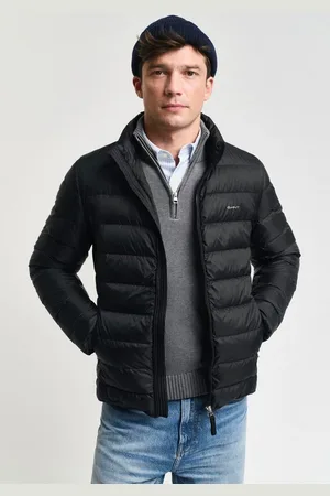 GANT Daunenjacke Light Down Jacket Daunen leicht pflegeleicht sehr leichte Daunen Steppjacke, Premium Qualität, klasissches Design