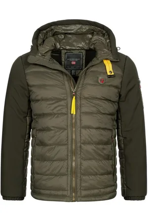 Geographical Norway Steppjacke Herren Winter Jacke Parka Steppjacke Kapuze Softshell Gesteppt Neu - Verkäufer: fashion-victim-style