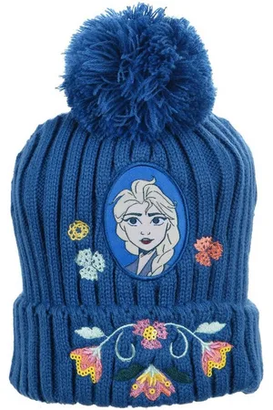 Disney Bommelmütze Eiskönigin Elsa Kinder Mädchen Winter-Mütze Strick Mütze - Verkäufer: Yuhu Trading GmbH