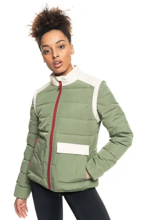 Roxy Allwetterjacke Sport Jacke Crazy Fantasy Deep Lichen Green L - Verkäufer: Sun & Famous