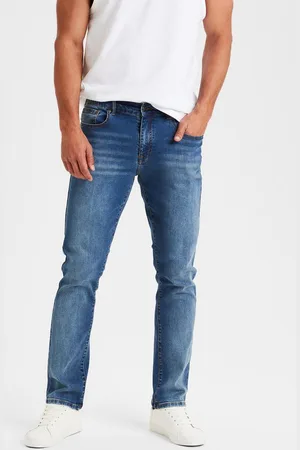 Buffalo 5-Pocket-Jeans Straight-fit mit normaler Bundhöhe, aus elastischer Denim-Qualität