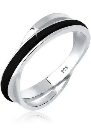Elli Fingerring Wickelring Emaille 925 Silber - Verkäufer: JULIE & GRACE GmbH