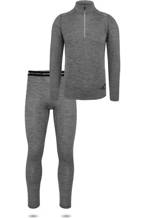 Normani Thermounterhemd Herren Merino Langarmshirt und Hose Thermo Skiunterwäsche Unterhemd und Unterhose – 100 % Merinowolle - Verkäufer:
