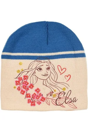 Disney Beanie Eiskönigin Elsa Kinder Mädchen Winter-Mütze Bommelmütze - Verkäufer: Yuhu Trading GmbH
