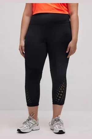 Ulla Popken Leggings 7/8-Sportleggings schnelltrocknend Cut-Outs - Verkäufer: Popken Fashion Group
