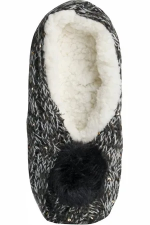 Capelli new york Socken Ballerina Haussocke im Zopfmuster - Verkäufer: Capelli Europe GmbH